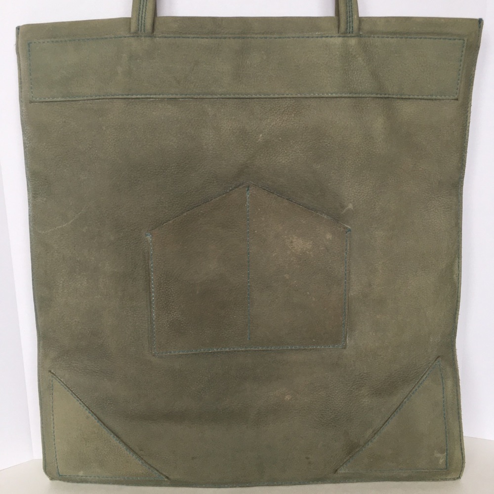 MADEWELL 1937 suede tote